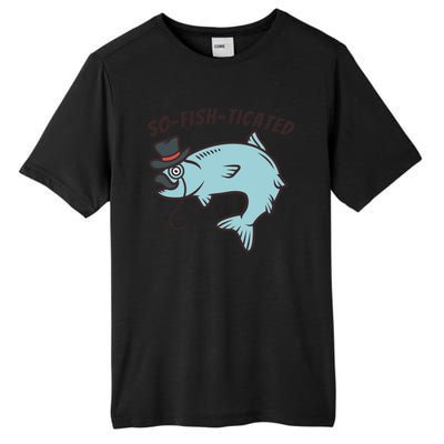 Suffocated Funny Fish Tall Fusion ChromaSoft Performance T-Shirt