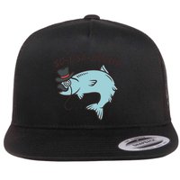 Suffocated Funny Fish Flatbill Hat