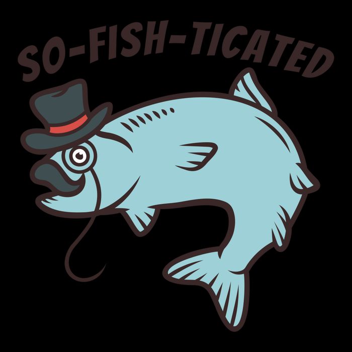 Suffocated Funny Fish Flatbill Hat