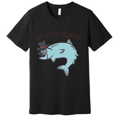 Suffocated Funny Fish Premium T-Shirt