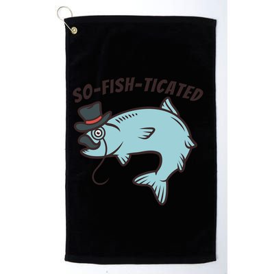 Suffocated Funny Fish Golf Towel