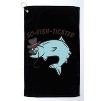 Suffocated Funny Fish Golf Towel