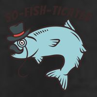 Suffocated Funny Fish Golf Towel