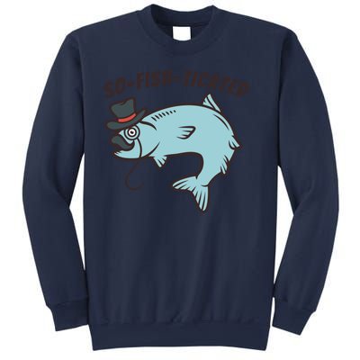 Suffocated Funny Fish Sweatshirt