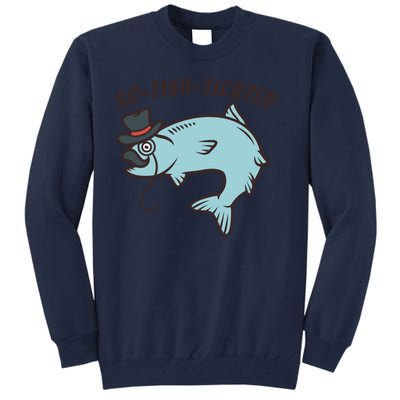 Suffocated Funny Fish Tall Sweatshirt