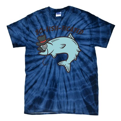 Suffocated Funny Fish Tie-Dye T-Shirt