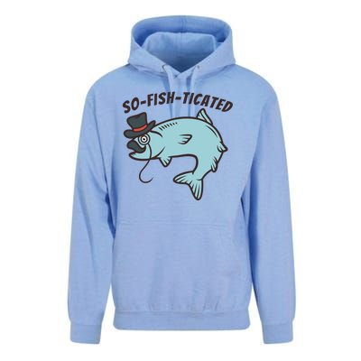 Suffocated Funny Fish Unisex Surf Hoodie