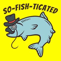 Suffocated Funny Fish Button