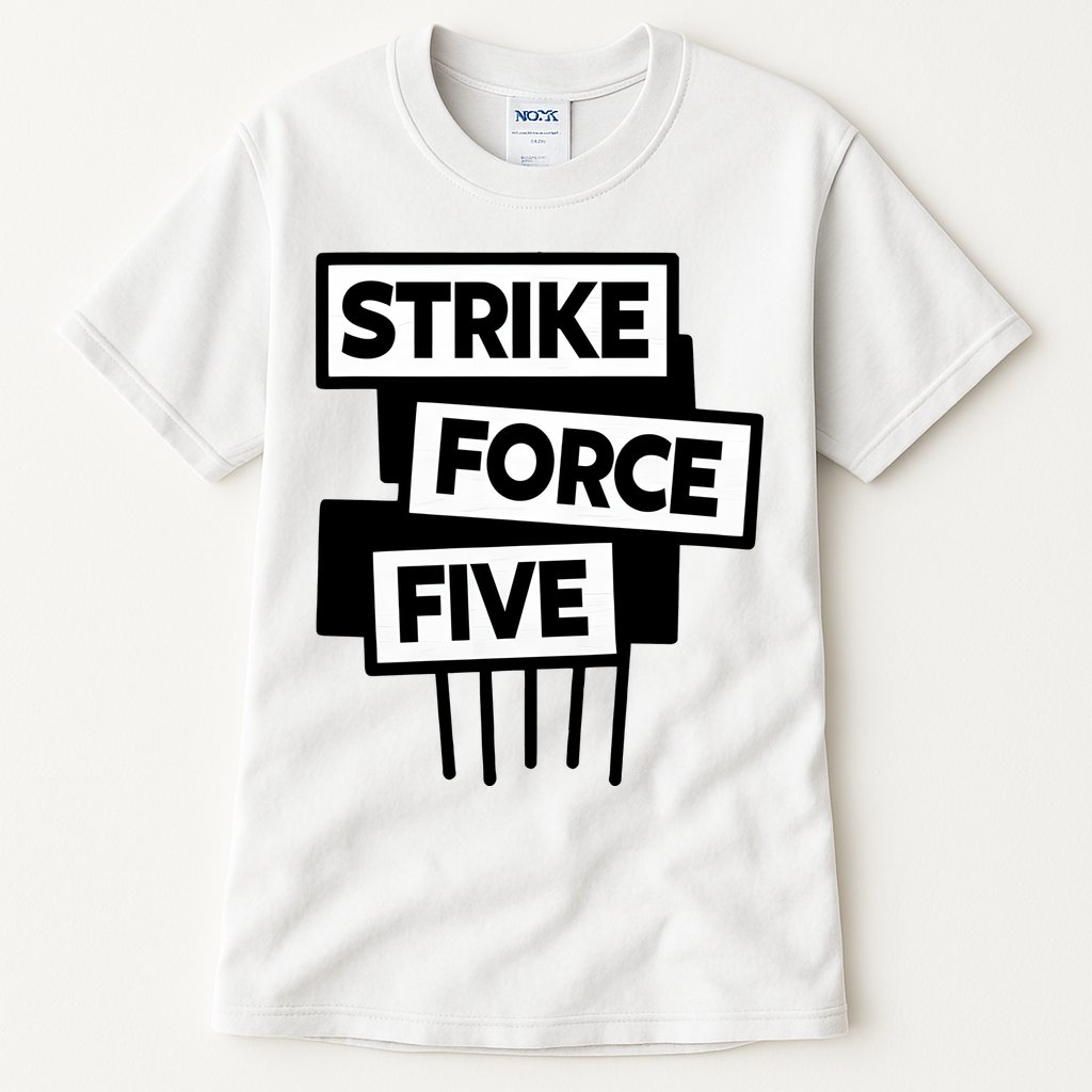 Strike Force Five Tall T-Shirt