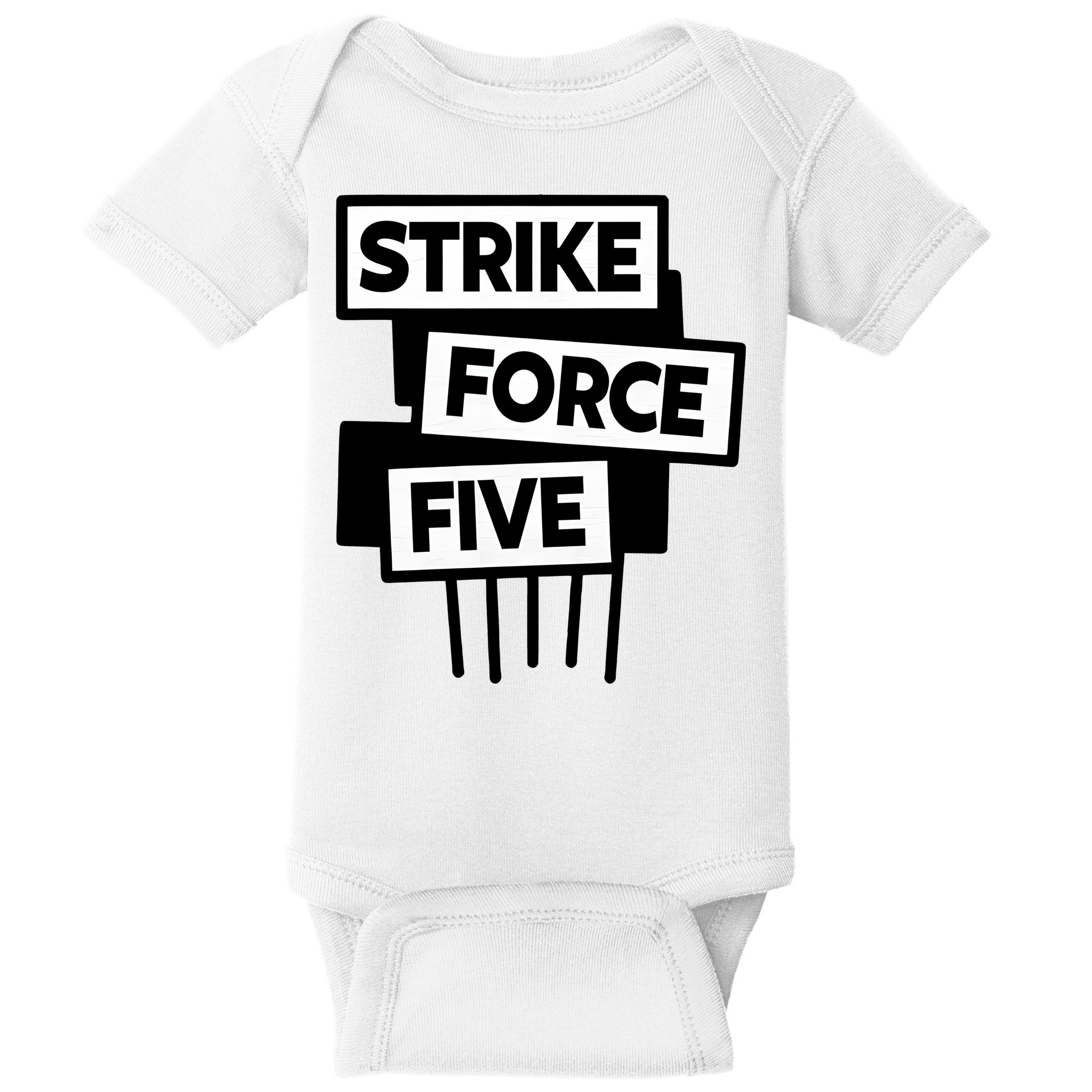 Strike Force Five Baby Bodysuit