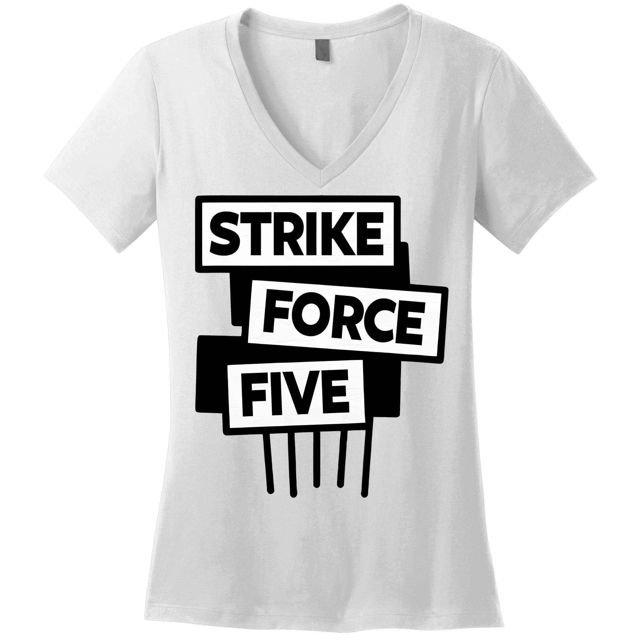 Strike Force Five Women's V-Neck T-Shirt