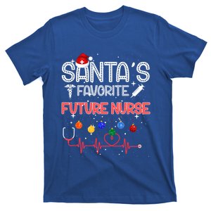 Santas Favorite Future Nurse Christmas Nursing Cool Gift T-Shirt