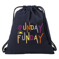 Sunday Funday - Funny Drinking Drawstring Bag