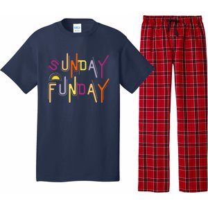 Sunday Funday - Funny Drinking Pajama Set