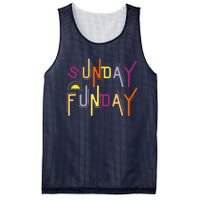 Sunday Funday - Funny Drinking Mesh Reversible Basketball Jersey Tank