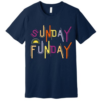 Sunday Funday - Funny Drinking Premium T-Shirt