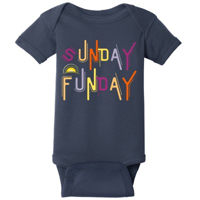 Sunday Funday - Funny Drinking Baby Bodysuit