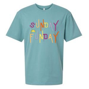 Sunday Funday - Funny Drinking Sueded Cloud Jersey T-Shirt