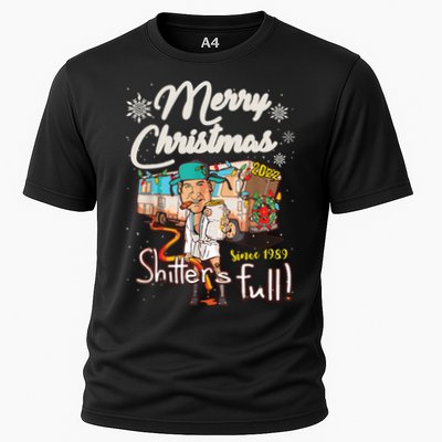 Shitters Full Funny Camper RV Camping TShirt Cooling Performance Crew T-Shirt