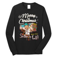 Shitters Full Funny Camper RV Camping TShirt Long Sleeve Shirt