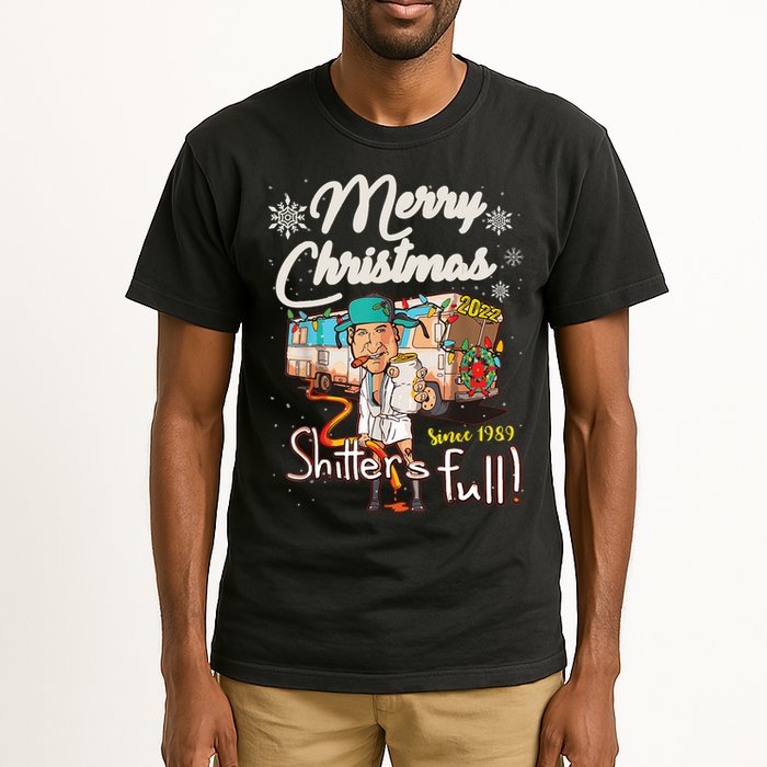 Shitters Full Funny Camper RV Camping TShirt Tall T-Shirt