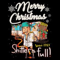 Shitters Full Funny Camper RV Camping TShirt Tall T-Shirt