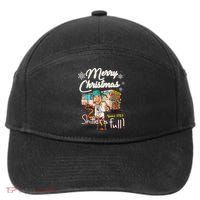 Shitters Full Funny Camper RV Camping TShirt 7-Panel Snapback Hat
