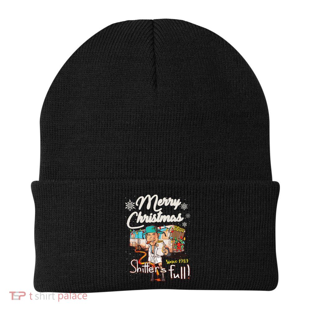 Shitters Full Funny Camper RV Camping TShirt Beanie
