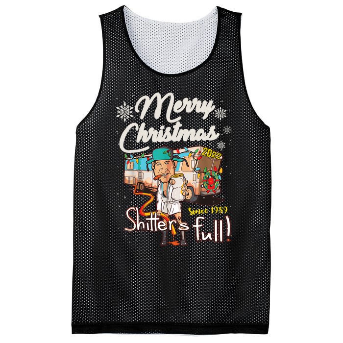 Shitters Full Funny Camper RV Camping TShirt Mesh Reversible Basketball Jersey Tank