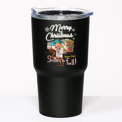 Shitters Full Funny Camper RV Camping TShirt Tumbler