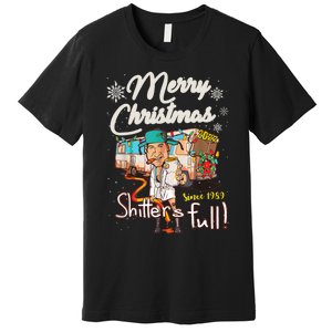 Shitters Full Funny Camper RV Camping TShirt Premium T-Shirt