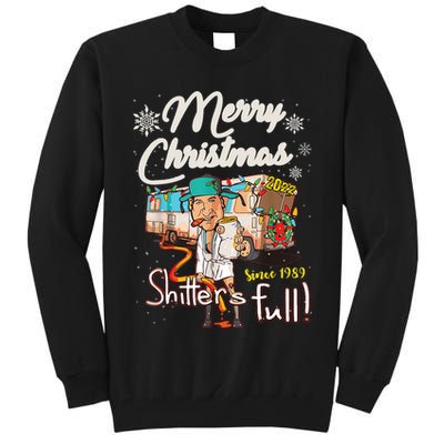 Shitters Full Funny Camper RV Camping TShirt Tall Sweatshirt