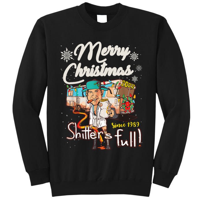 Shitters Full Funny Camper RV Camping TShirt Tall Sweatshirt