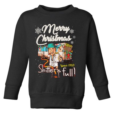 Shitters Full Funny Camper RV Camping TShirt Toddler Sweatshirt