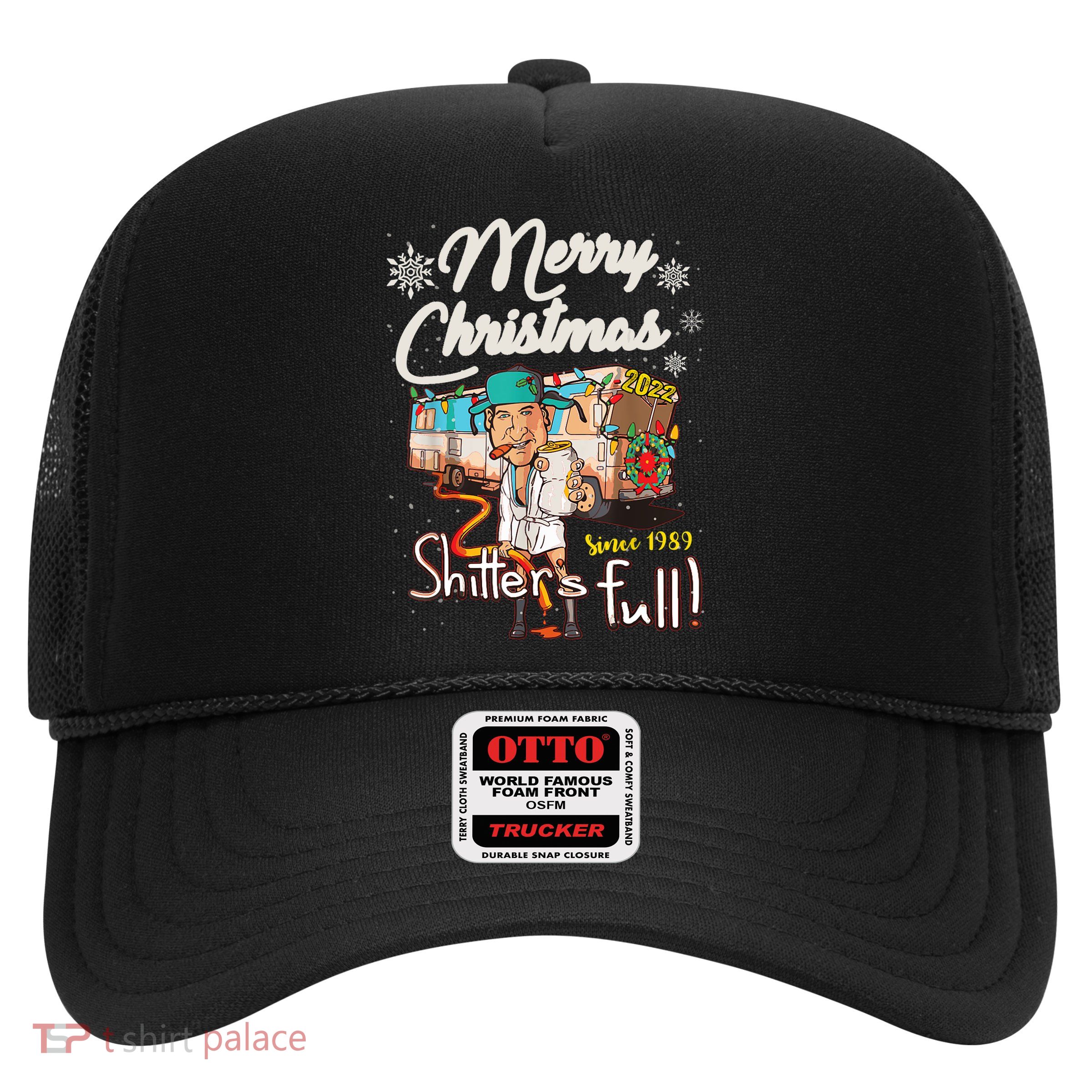 Shitters Full Funny Camper RV Camping TShirt Trucker Hat