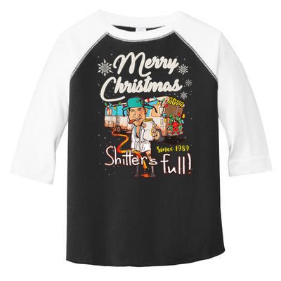 Shitters Full Funny Camper RV Camping TShirt Toddler Fine Jersey T-Shirt