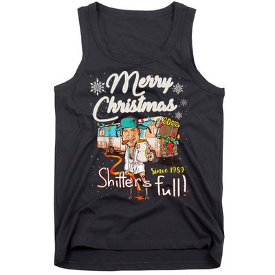 Shitters Full Funny Camper RV Camping TShirt Tank Top