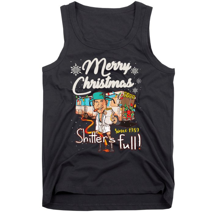 Shitters Full Funny Camper RV Camping TShirt Tank Top