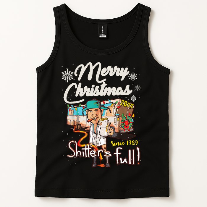 Shitters Full Funny Camper RV Camping TShirt Tank Top