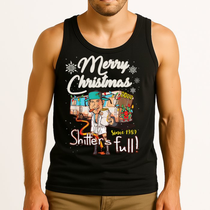 Shitters Full Funny Camper RV Camping TShirt Tank Top