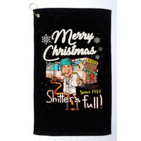 Shitters Full Funny Camper RV Camping TShirt Golf Towel