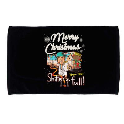 Shitters Full Funny Camper RV Camping TShirt Microfiber Hand Towel