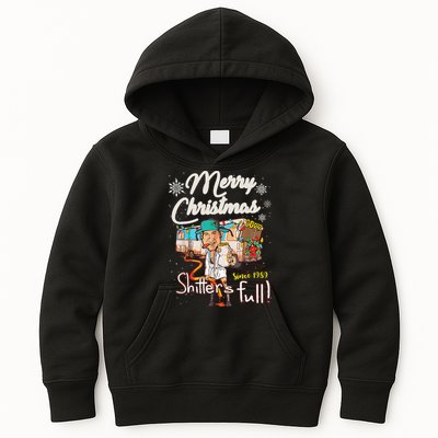 Shitters Full Funny Camper RV Camping TShirt Kids Hoodie