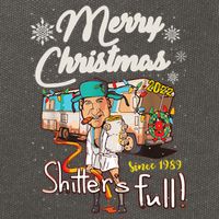 Shitters Full Funny Camper RV Camping TShirt Cotton Canvas Backpack
