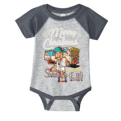 Shitters Full Funny Camper RV Camping TShirt Infant Baby Jersey Bodysuit