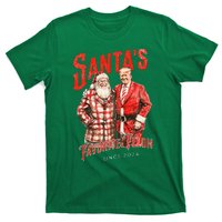 SantaS Favorite Felon Since 2024 Christmas Xmas Funny Trump T-Shirt