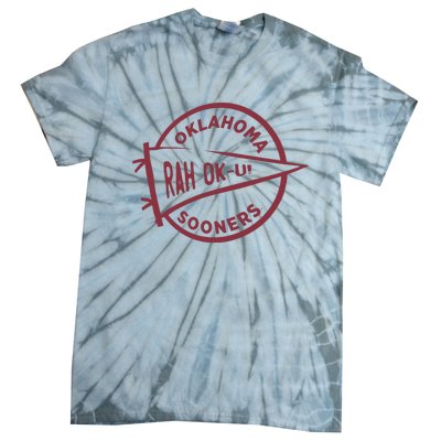 Sooners Fanatics Football Fan Tie-Dye T-Shirt