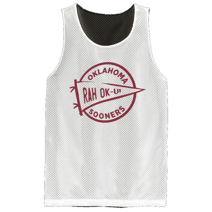 Sooners Fanatics Football Fan Mesh Reversible Basketball Jersey Tank