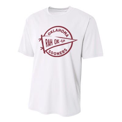 Sooners Fanatics Football Fan Performance Sprint T-Shirt