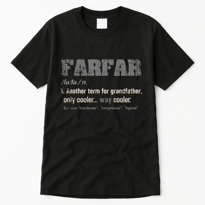 Swedish Farfar Funny Definition Grandpa Tall T-Shirt